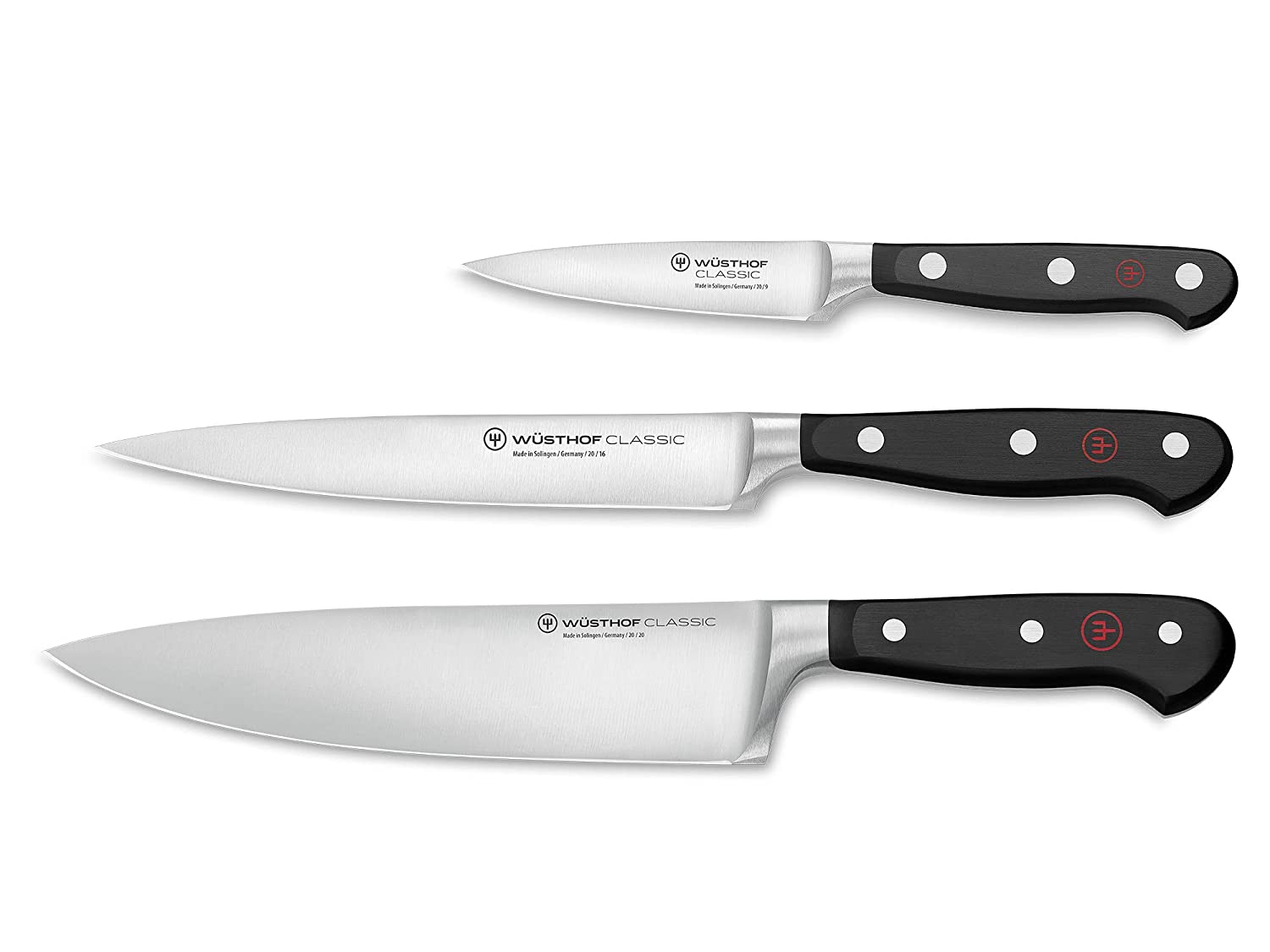 Wusthof - Classic Three Piece Chef's Set