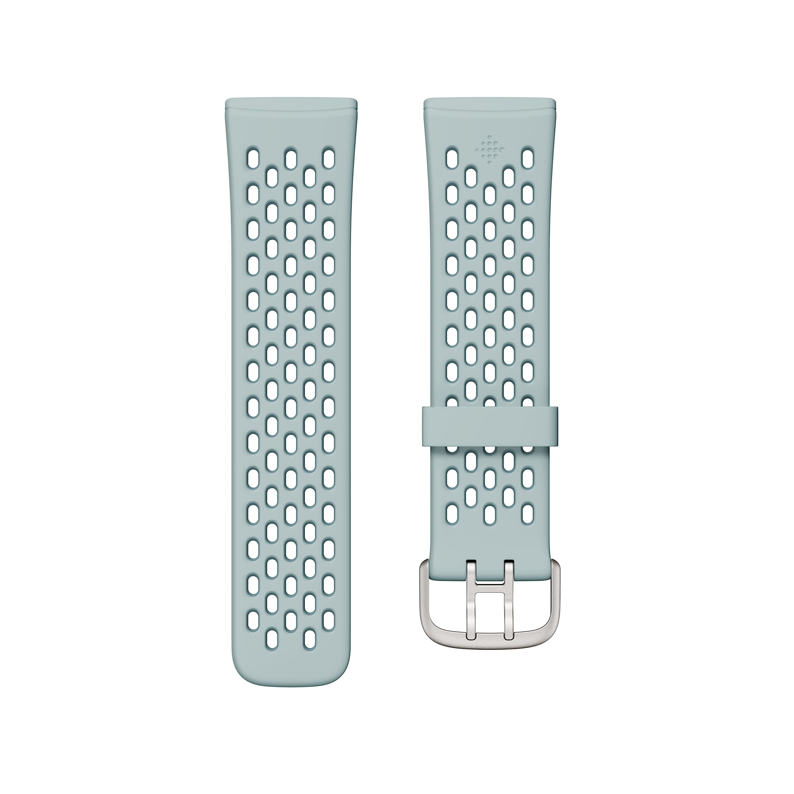 Fitbit - Sport Band, 24mm Attach, Sea Blue/Ocean, Small *Compatible with Sense 2, Sense, Versa 4 & Versa 3