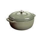 Lodge - 6 Quart Desert Sage Enameled Cast Iron Dutch Oven