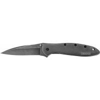 Kershaw - Leek - Blackwash SpeedSafe Assisted Opening Pocket Knife