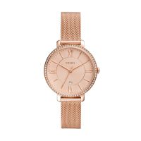 Fossil Women's Jacqueline Rose Gold Stainless Steel Dress Quartz Watch