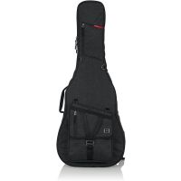 Gator Cases Transit Series Acoustic Guitar Gig Bag with Charcoal Exterior